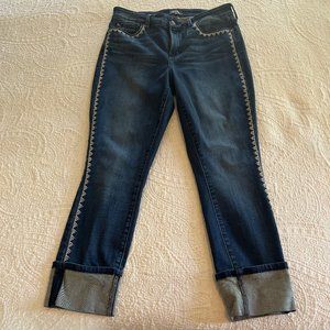 Ankle length Capri pants by NYD Jeans - denim blue, size 10